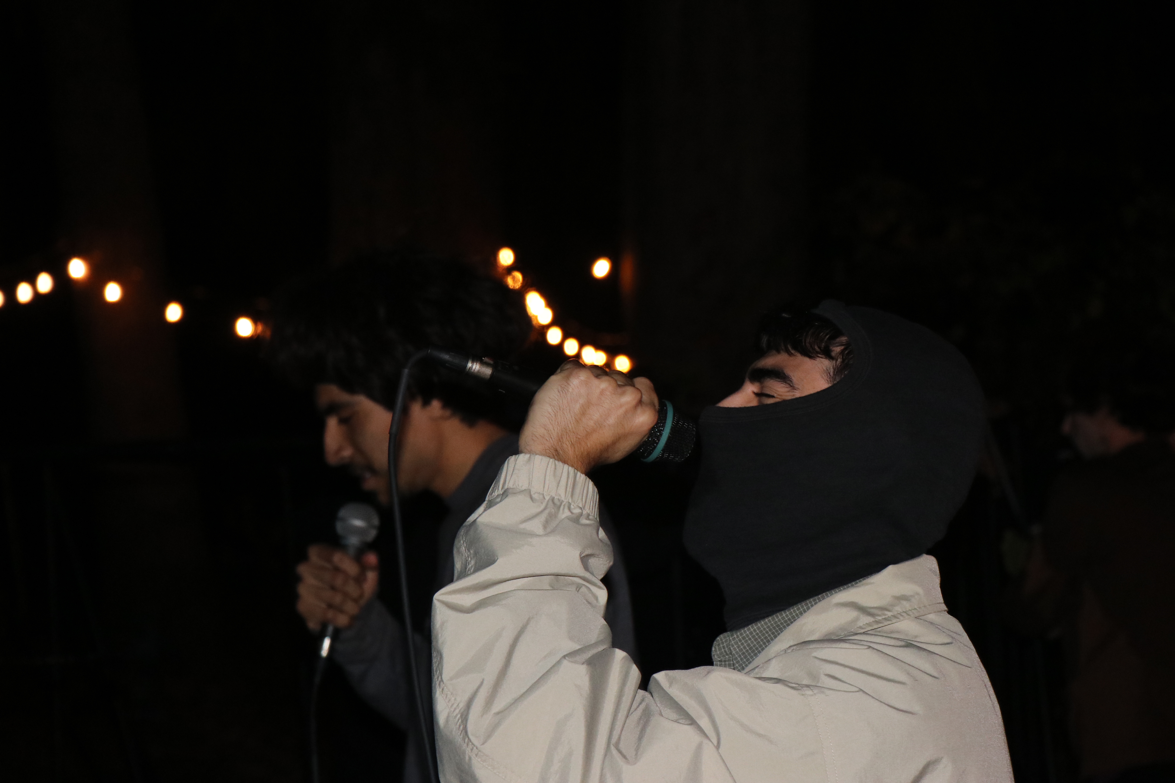 Tofu Tony performing with Slum